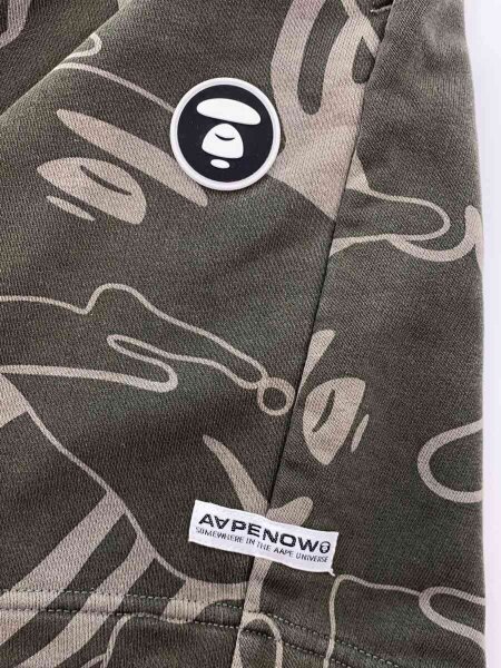 A BATHING APE / ショートパンツ/M/コットン/グリーン/カモフラ/AAPSPMA655XXK A BATHING APE(アベイシングエイプ) / ショートパンツ/M/コットン