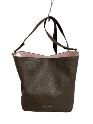 A.D.M.J.(エーディーエムジェイ) / ショルダーバッグ/レザー/BRW