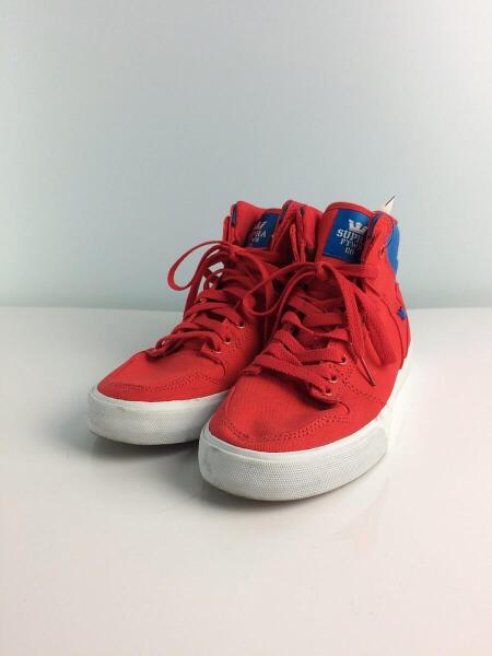 SUPRA(スープラ) / ハイカットスニーカー/27cm/レッド/キャンバス 