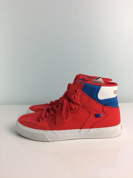 SUPRA(スープラ) / ハイカットスニーカー/27cm/レッド/キャンバス 
