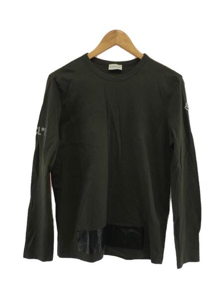 MONCLER(モンクレール) / 長袖Tシャツ/M/コットン/カーキ/無地