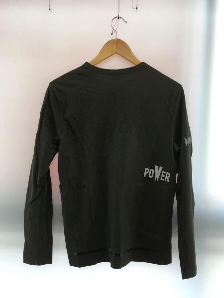 MONCLER(モンクレール) / 長袖Tシャツ/M/コットン/カーキ/無地