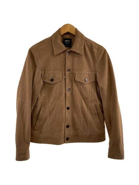 EMMETI(エンメティ) / レザージャケット・ブルゾン/44/山羊革/ベージュ  