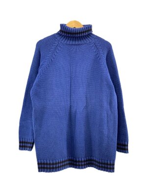 GAP◇ロールネック/ニット・セーター(厚手)/L/ウール/CRM 00s GAP