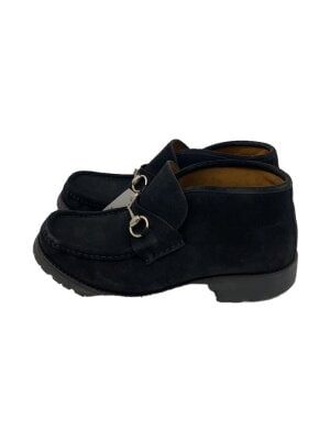 GUCCI(グッチ) / ムートンレザーエンジニアブーツ/ブーツ/--/BLK