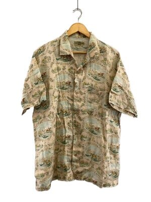 Papas / アロハシャツ/--/レーヨン/マルチカラー/総柄/D0413FBP405A Papas(パパス) / アロハシャツ/--/レーヨン/マルチカラー/総柄