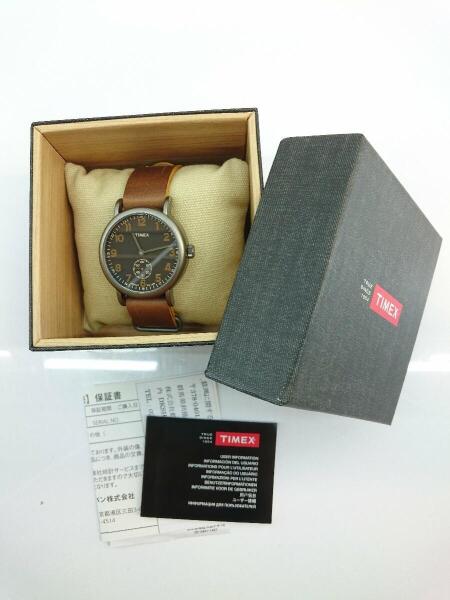 TIMEX(タイメックス) / タイメックス/クォーツ腕時計/アナログ/レザー 
