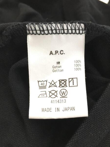 A.P.C.(アーペーセー) / ポロシャツ/XS/コットン/BLK | 古着の販売