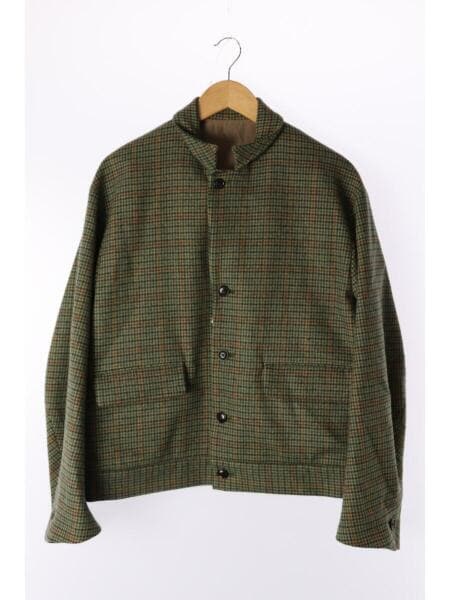 URU(ウル) / 19AW/19FUJ07/WOOL CHECK SHORT JACKET/ジャケット/2 