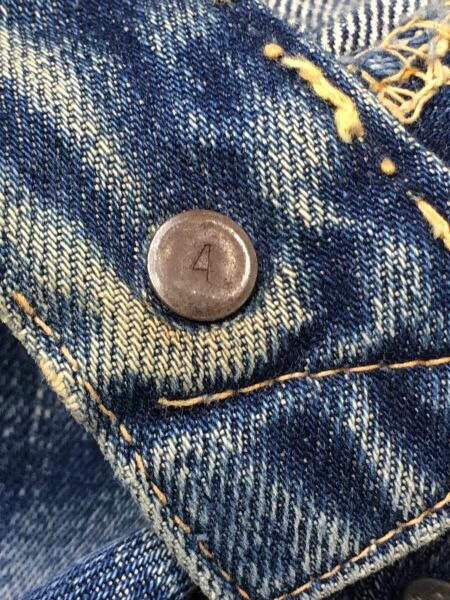 Levi's(リーバイス) / ボタン裏4/赤耳/ボタンフライ/Vステッチ/リペア