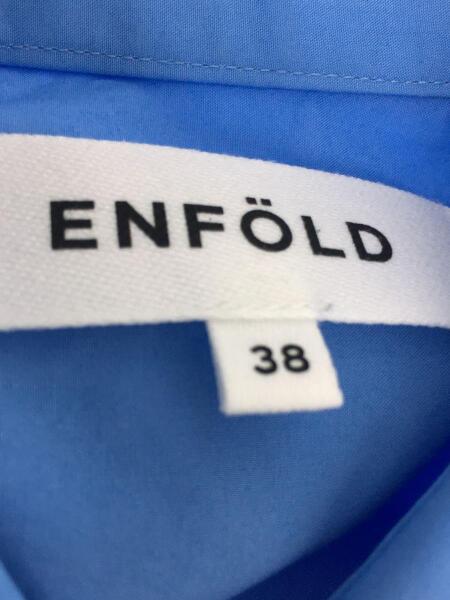 ENFOLD(エンフォルド) / 21SS/COブロードカーブフリルシャツ/300ES230 