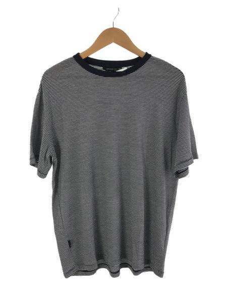Icebreaker(アイスブレーカー) / Tシャツ/M/ウール/NVY/ボーダー 