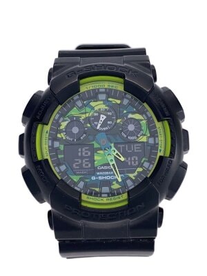 CASIO(カシオ) / クォーツ腕時計・G-SHOCK/デジアナ/ラバー/GRN/GRN