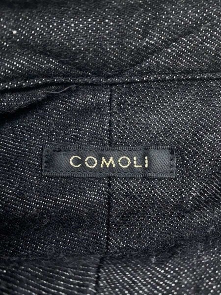 COMOLI(コモリ) / 24SS/デニムコモリシャツ/2/コットン/BLK/Z01-02003
