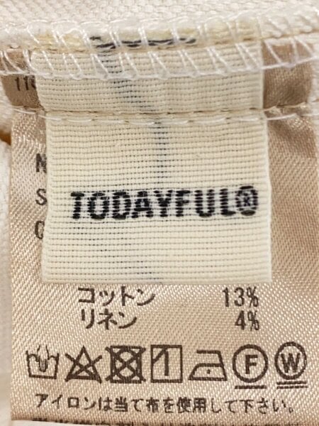 TODAYFUL / Stitch Twill Combinaison/36/コットン/CRM/12210314// TODAYFUL(トゥデイフル) / Stitch Twill Combinaison/36/コットン/CRM