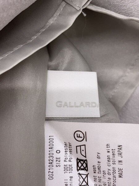 GALLARDAGALANTE / クレーターサテンスカート/0/ポリエステル/SLV/GGZ10A2301A0001// GALLARDAGALANTE(ガリャルダガランテ) / クレーターサテンスカート/0