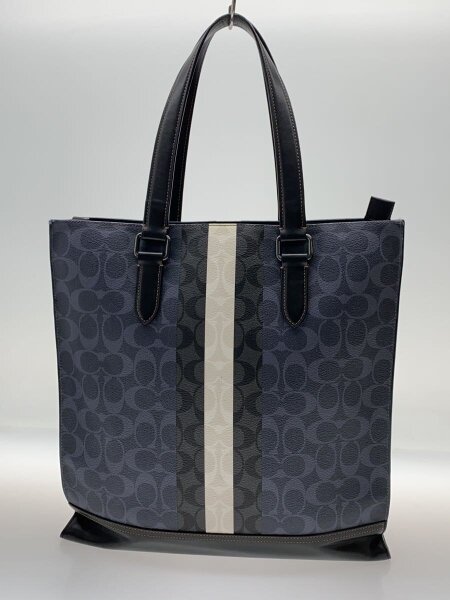 COACH(コーチ) / シグネチャービッグトートバッグ/--/NVY/総柄/6707