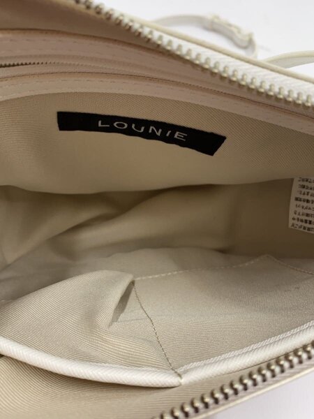 LOUNIE(ルーニィ) / ショルダーバッグ/PVC/WHT | 中古品の販売・通販 
