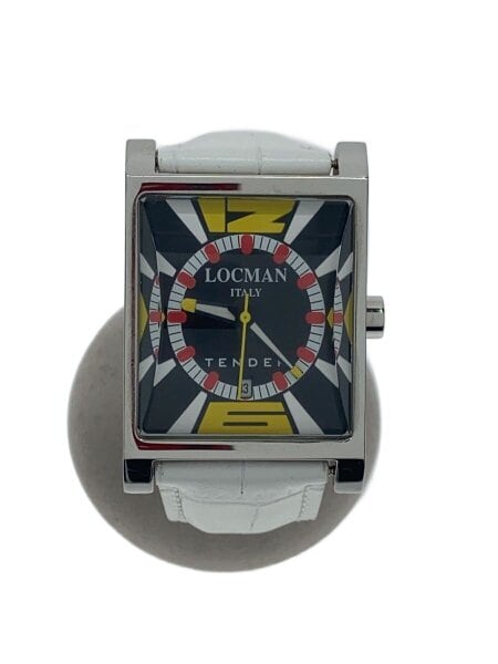 LOCMAN(ロックマン) / クォーツ腕時計/アナログ/--/BLK/WHT | 中古品の 
