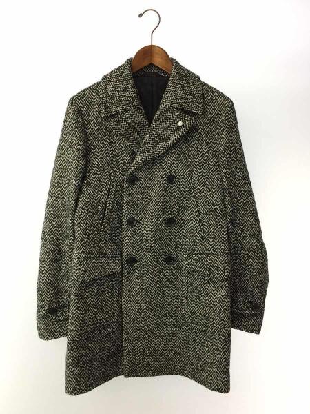 L'8(ロット) ヘリンボーンカーコートルビアムL.B.M.1911
