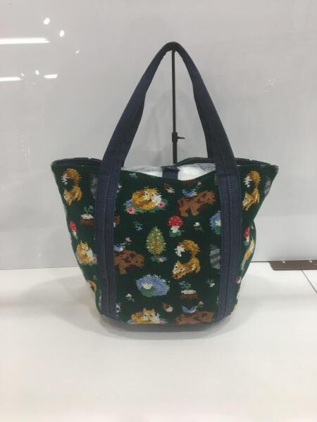 FEILER(フェイラー) / インザフォレスト/トートバッグ/--/GRN | 中古品 