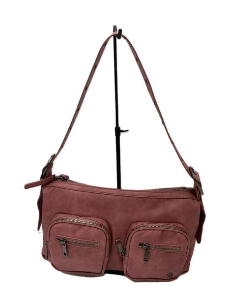  quest 64 【美品】 JEANASIS(ジーナシス) / ショルダーバッグ/フェイクレザー/PNK/113222