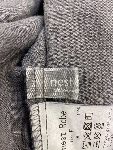 nest Robe(ネストローブ) / 22AW/リネンピグメントダイダブルフリル 