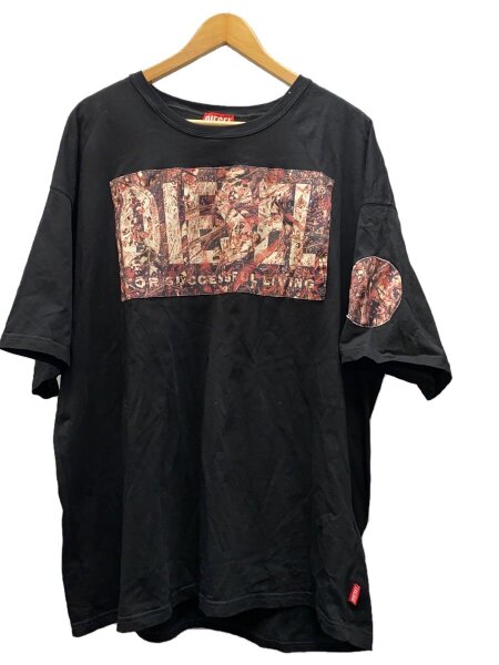 DIESEL([イリョウ/フクショク]ディーゼル) / Tシャツ/ギャバジンパッチ 