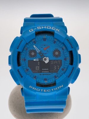 CASIO(カシオ) / G-SHOCK クォーツ/ターコイズブルー/G-8100-2JF/使用