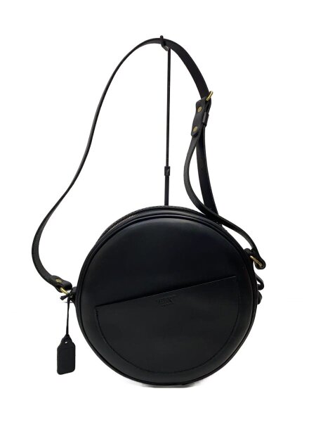 HERZ(ヘルツ) / まんまるショルダーポシェット/レザー/BLK// | 中古品 