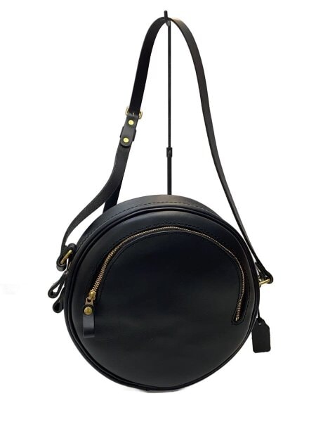 HERZ(ヘルツ) / まんまるショルダーポシェット/レザー/BLK// | 中古品 