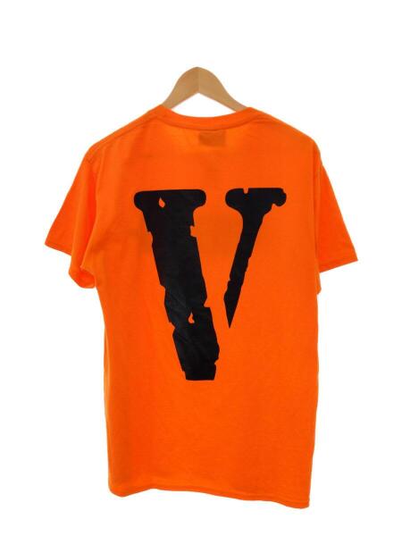 VLONE(ヴィーロン) / Tシャツ/M/コットン/オレンジ/FRENDS TEE | 古着 