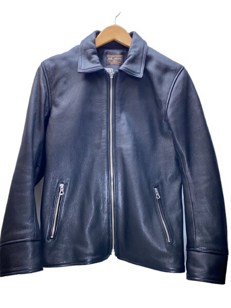 OLIVE ホームオリーブ レザージャケット 羊皮 羊革・オリーブグリーンのヴィンテージジャケット Sheep Leather