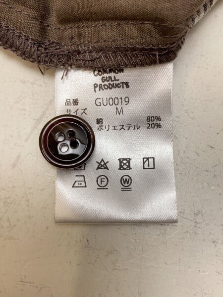 じゅ　 common gull productsロングコート M グレー COMMON GULL PRODUCTS チェック柄ジャケット common gull products