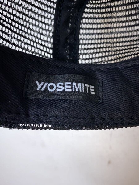 YOSEMITE(ヨセミテ) / ×JAMES PERESE/キャップ/FREE/コットン/BLK/無地