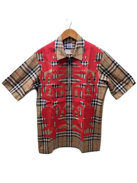 BURBERRY LONDON(バーバリーロンドン) / 半袖シャツ/XS/コットン/BEG  
