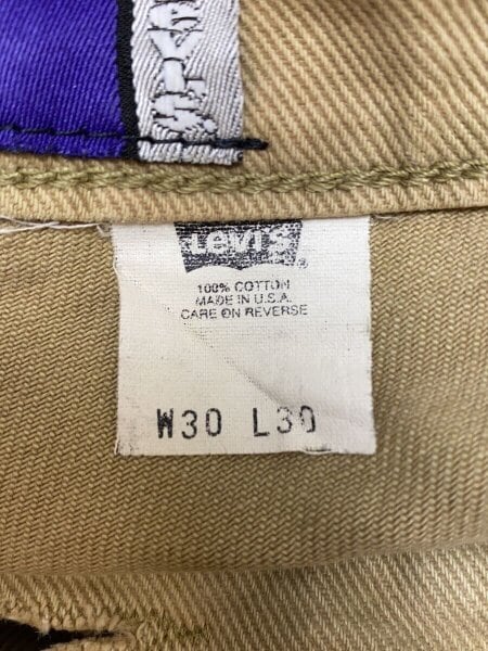 Levi's(リーバイス) / ボトム/30/コットン/CML/無地 | 古着の販売