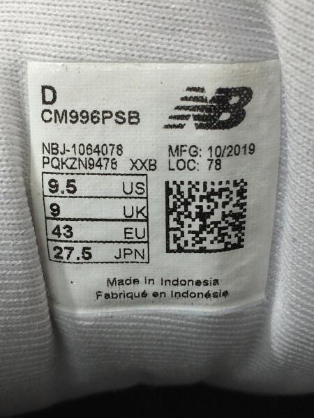 NEW BALANCE(ニューバランス) / CM996PSB/ローカットスニーカー/27.5cm 