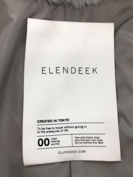 ELENDEEK(エレンディーク) / エコファー/ノーカラーコート 
