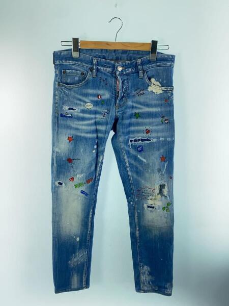 DSQUARED2(ディースクエアード) / ダメージ加工/スキニーパンツ/46 