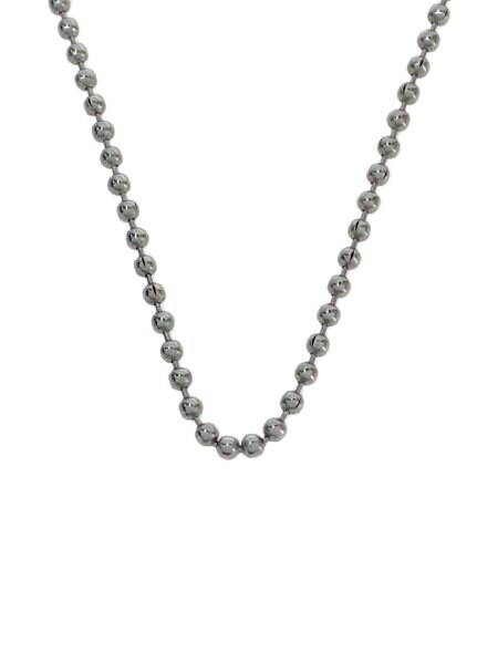 ete(エテ) / ボールチェーンネックレス/ステンレス/SLV/トップ無 