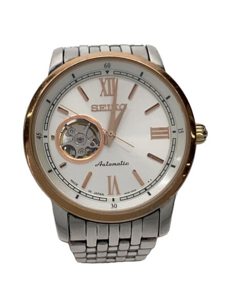 SEIKO(セイコー) / 自動巻腕時計/アナログ/WHT/SLV/4R38-00P0 | 中古品 