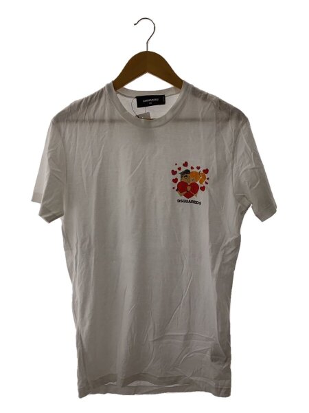 DSQUARED2(ディースクエアード) / Tシャツ/XS/コットン/WHT/S74GD0494 