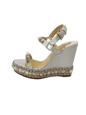 Christian Louboutin / スタッズ ラメ サンダル/37/マルチカラー Christian Louboutin(クリスチャンルブタン) / スタッズ ラメ サンダル