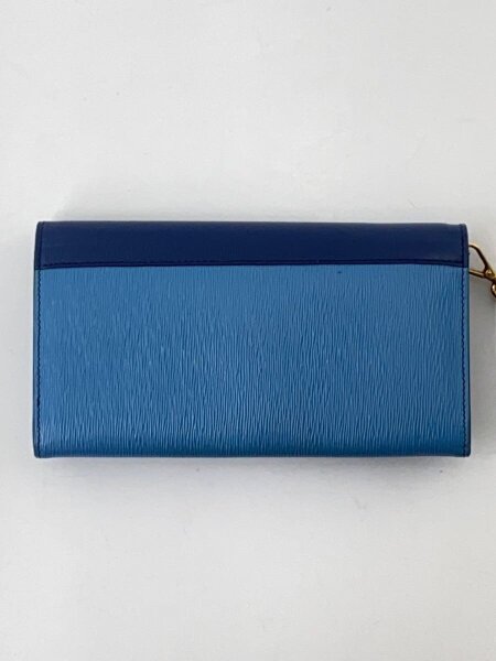 PRADA(プラダ) / 長財布/レザー/BLU/総柄/レディース | 中古品の販売 