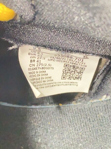 NIKE(ナイキ) / ハイカットスニーカー/27.5cm/YLW/555088-701 | 中古品