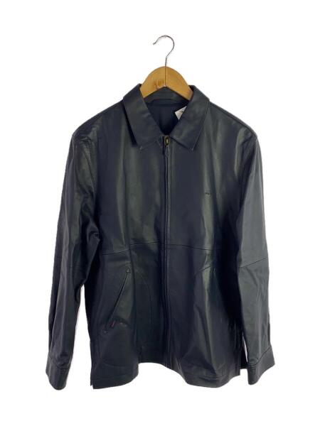 美品）papas パパス 羊革レザーブルゾン ラム革ジャケット ブロックチェック セール】 GOAT SUEDE スタンドカラーレザーブルゾン （レザーブルゾン