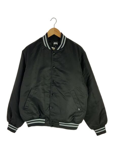 STUSSY(ステューシー) / スタジャン/M/ナイロン/BLK/115718 | 古着の 
