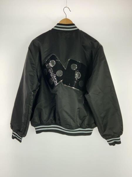 STUSSY / スタジャン/M/ナイロン/BLK/115718 STUSSY(ステューシー) / スタジャン/M/ナイロン/BLK/115718 | 古着の