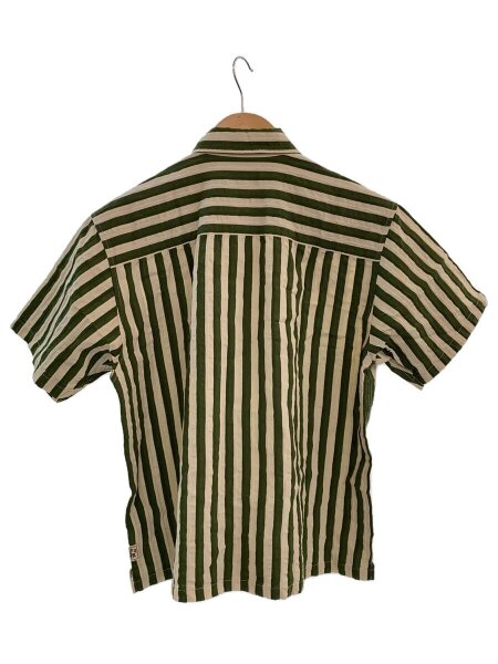 ★レア★Stussy 半袖シャツ SS柄 STUSSY(ステューシー) / 半袖シャツ/S/--/GRN/ストライプ/1110325